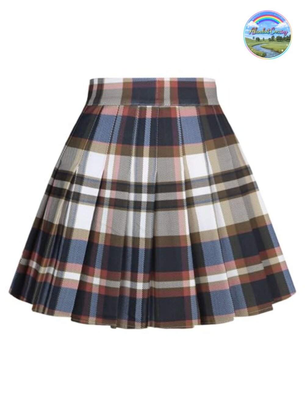 Pleated A-Line Mini Tennis Skirt Elastic High Waist Activewear